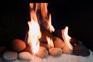 stones and rocks for your fireplace